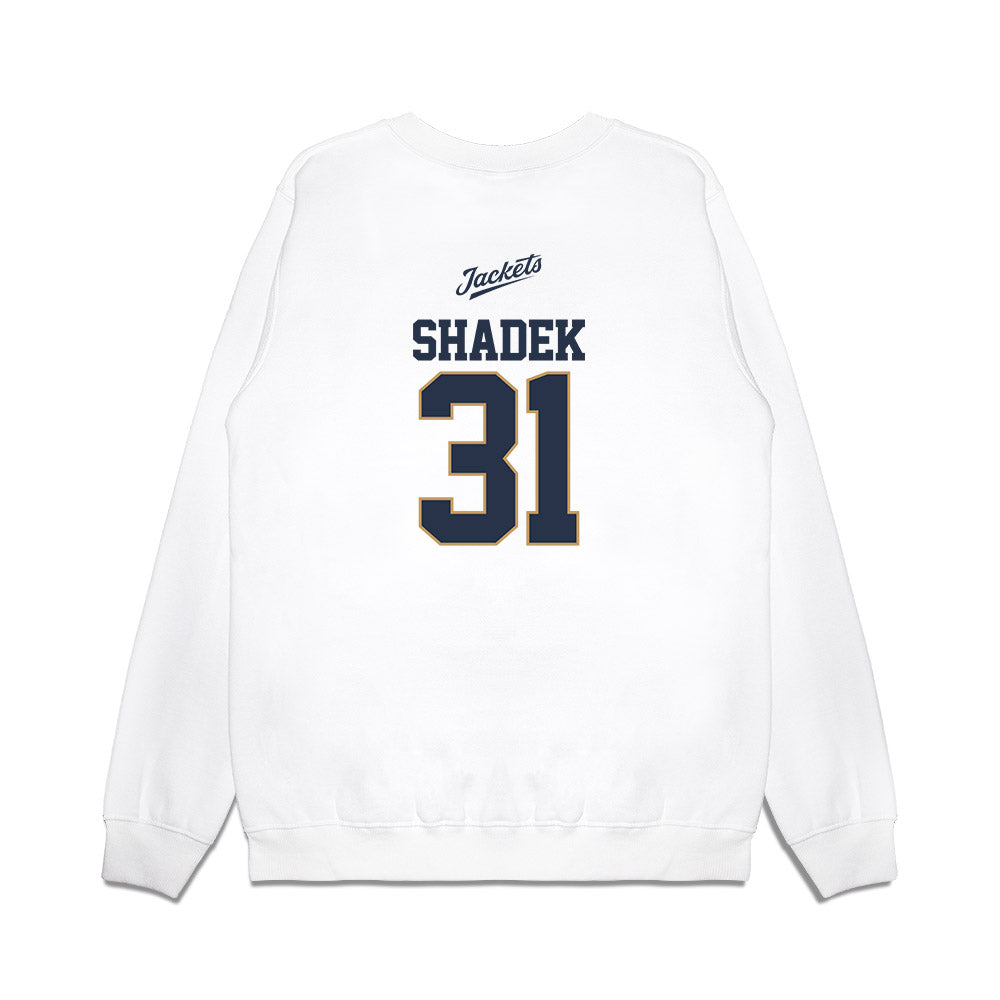 Georgia Tech - NCAA Baseball : Justin Shadek - USA Premium Crewneck Sweatshirt-1