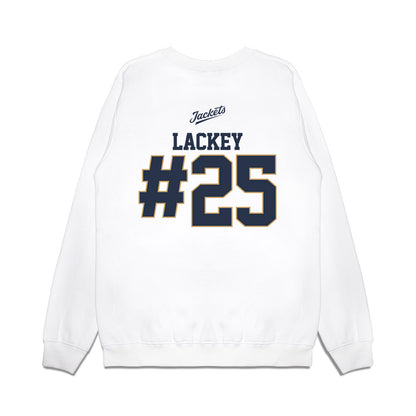 Georgia Tech - NCAA Baseball : Vahn Lackey - USA Premium Crewneck Sweatshirt-1