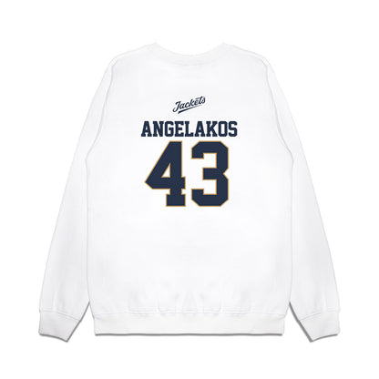Georgia Tech - NCAA Baseball : Dimitri Angelakos - USA Premium Crewneck Sweatshirt-1