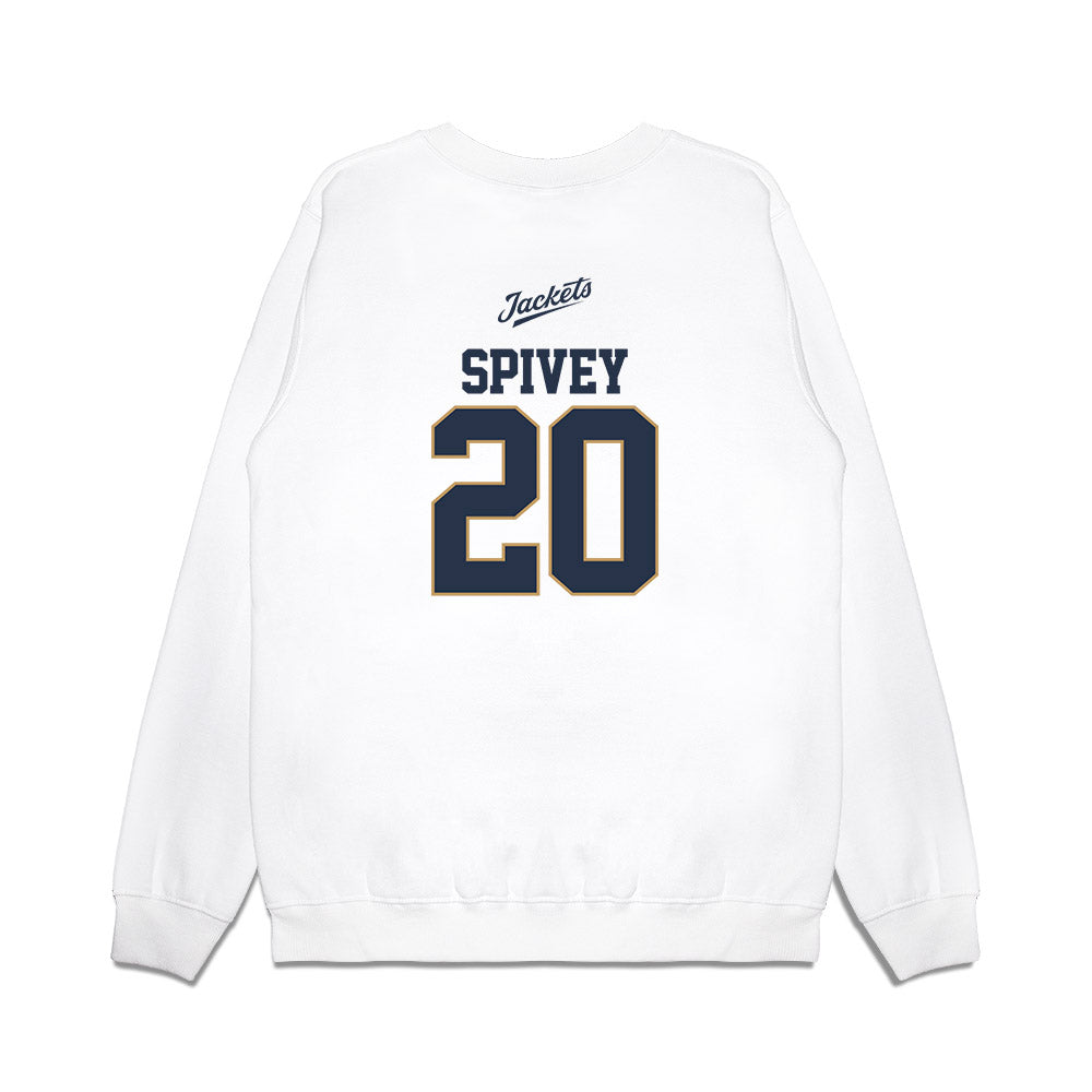 Georgia Tech - NCAA Baseball : Caden Spivey - USA Premium Crewneck Sweatshirt-1