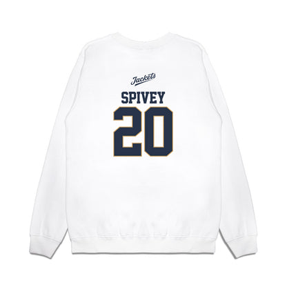 Georgia Tech - NCAA Baseball : Caden Spivey - USA Premium Crewneck Sweatshirt-1