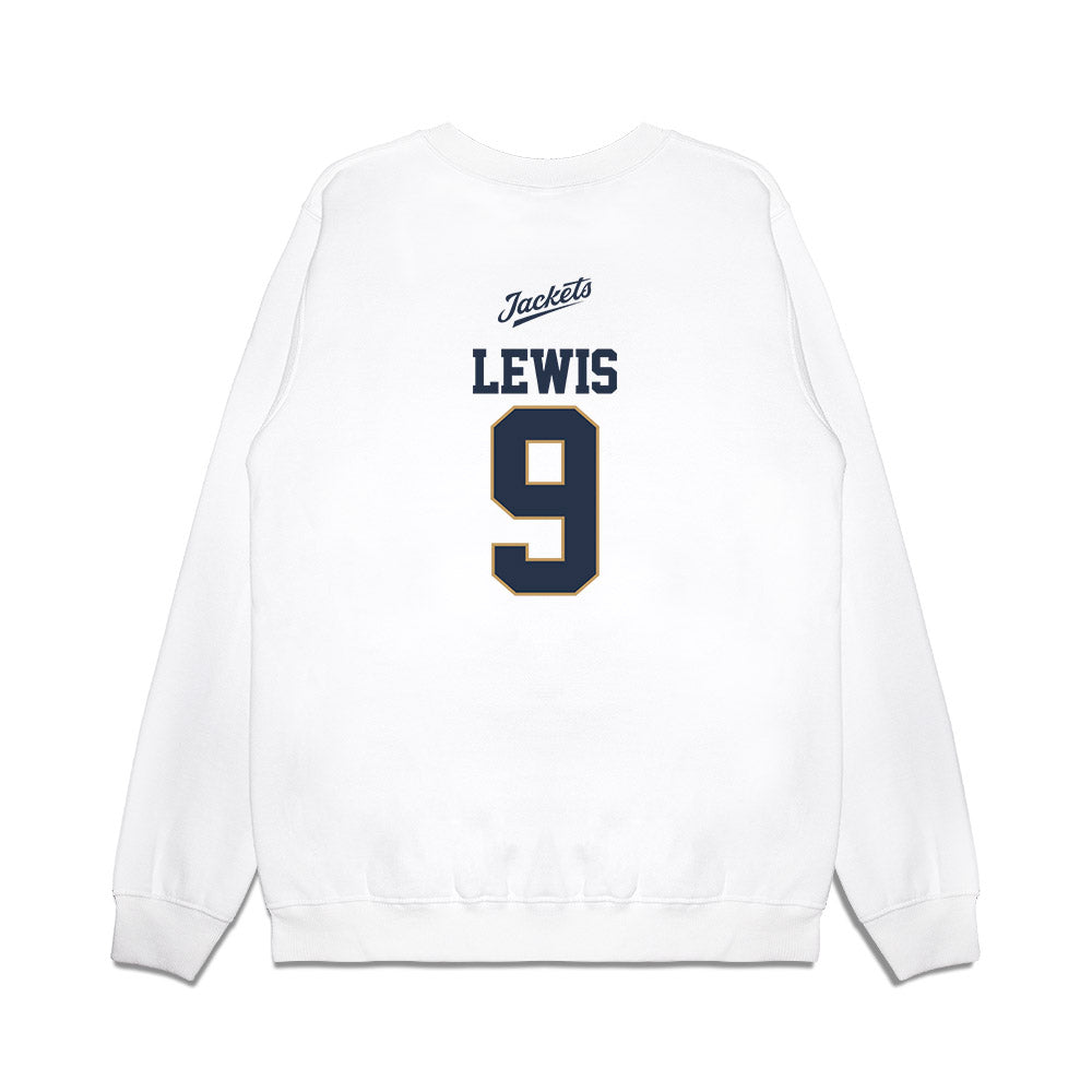 Georgia Tech - NCAA Baseball : Coleman Lewis - USA Premium Crewneck Sweatshirt-1
