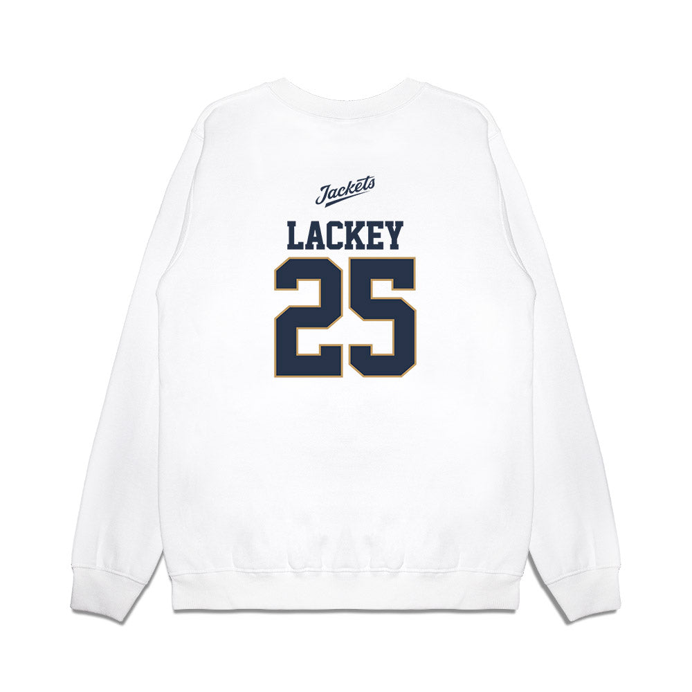 Georgia Tech - NCAA Baseball : Vahn Lackey - USA Premium Crewneck Sweatshirt-1