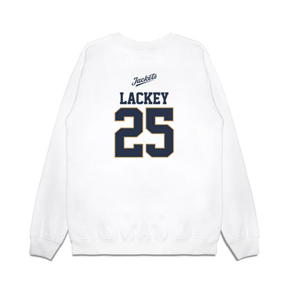 Georgia Tech - NCAA Baseball : Vahn Lackey - USA Premium Crewneck Sweatshirt-1