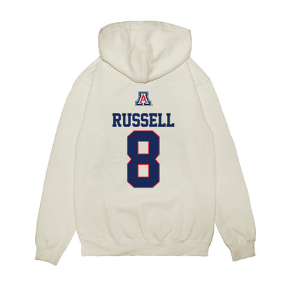 Arizona - NCAA Baseball : Mason Russell - USA Raglan Premium Hooded Sweatshirt-1