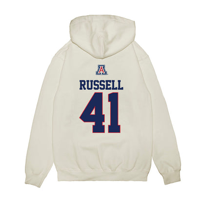 Arizona - NCAA Baseball : Tyler Russell - USA Raglan Premium Hooded Sweatshirt-1
