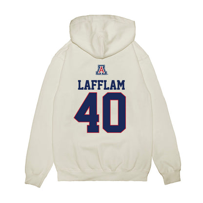 Arizona - NCAA Baseball : Jack Lafflam - USA Raglan Premium Hooded Sweatshirt-1