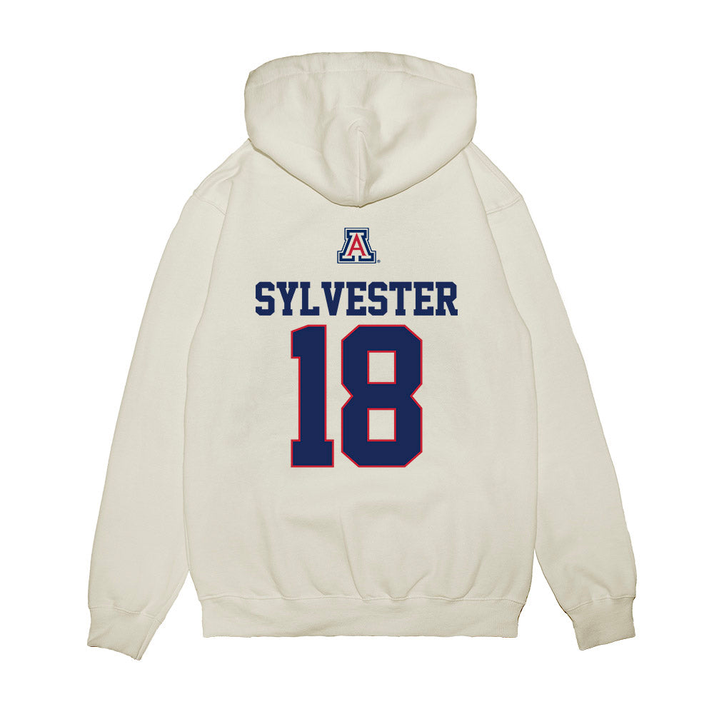 Arizona - NCAA Baseball : Beau Sylvester - USA Raglan Premium Hooded Sweatshirt-1