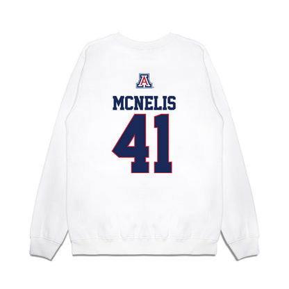 Arizona - NCAA Baseball : Chaz McNelis - USA Raglan Premium Crewneck Sweatshirt-1