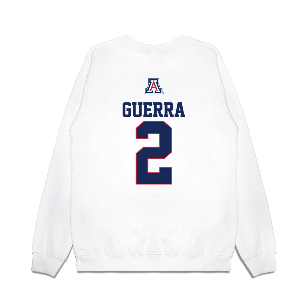 Arizona - NCAA Baseball : Ethan Guerra - USA Raglan Premium Crewneck Sweatshirt-1