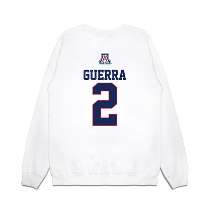Arizona - NCAA Baseball : Ethan Guerra - USA Raglan Premium Crewneck Sweatshirt-1