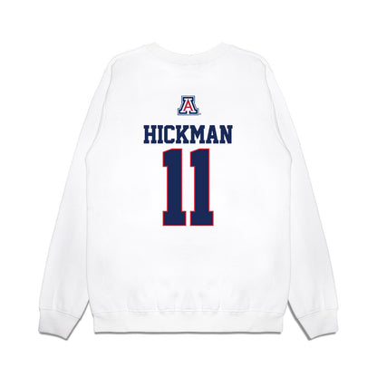 Arizona - NCAA Baseball : Benton Hickman - USA Raglan Premium Crewneck Sweatshirt-1