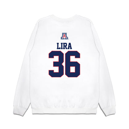 Arizona - NCAA Baseball : Tony Lira - USA Raglan Premium Crewneck Sweatshirt-1