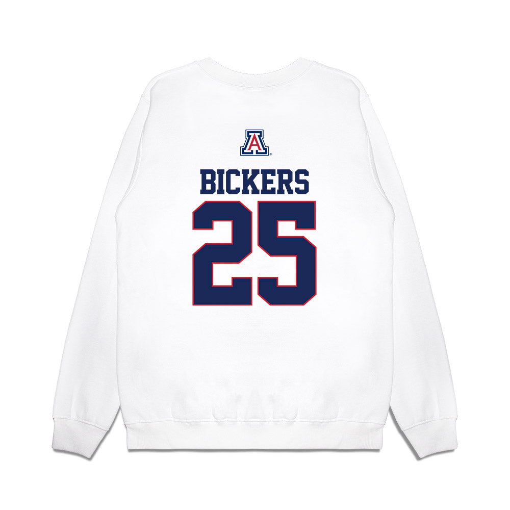 Arizona - NCAA Baseball : Tyler Bickers - USA Raglan Premium Crewneck Sweatshirt-1
