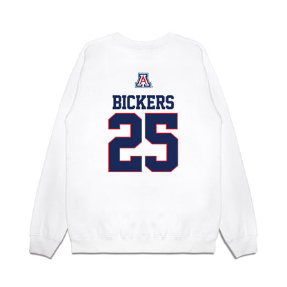 Arizona - NCAA Baseball : Tyler Bickers - USA Raglan Premium Crewneck Sweatshirt-1