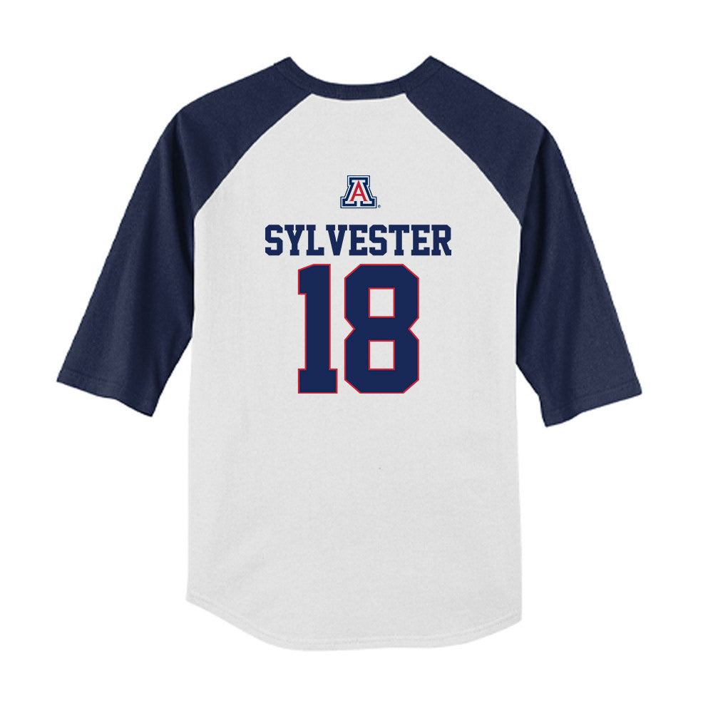 Arizona - NCAA Baseball : Beau Sylvester - USA Raglan Youth Raglan T-Shirt-1