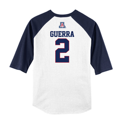 Arizona - NCAA Baseball : Ethan Guerra - USA Raglan Raglan Shirt-1