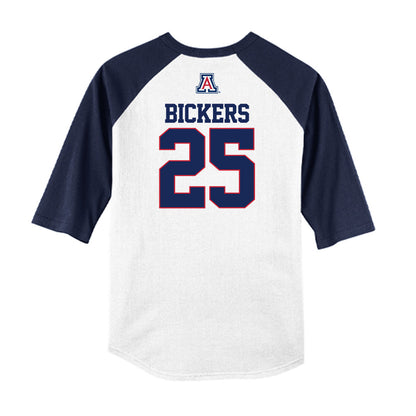 Arizona - NCAA Baseball : Tyler Bickers - USA Raglan Raglan Shirt-1