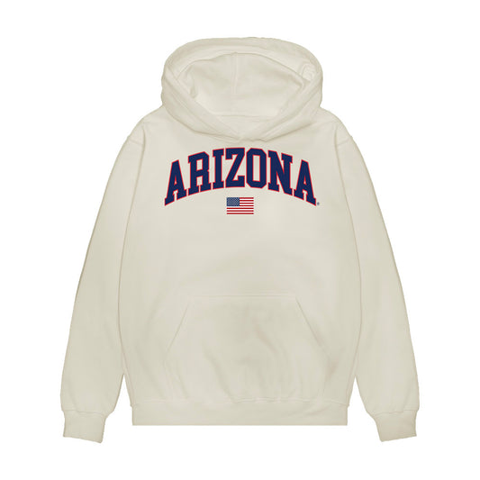 Arizona - NCAA Baseball : Smith Bailey - USA Raglan Premium Hooded Sweatshirt-0