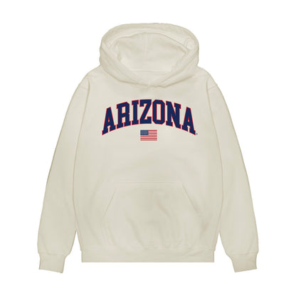 Arizona - NCAA Baseball : Mathis Meurant - USA Raglan Premium Hooded Sweatshirt-0