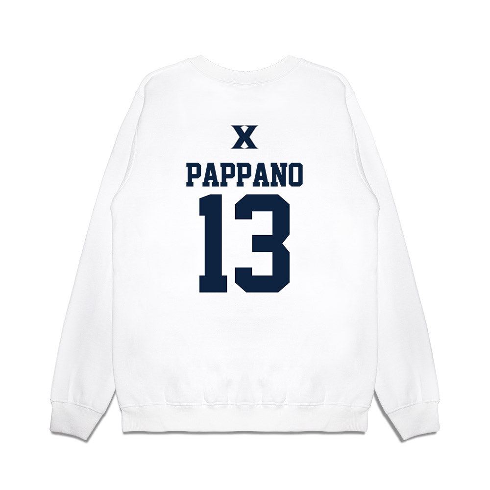 Xavier - NCAA Baseball : Luke Pappano - USA Premium Crewneck Sweatshirt-1