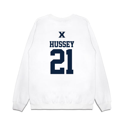Xavier - NCAA Baseball : Ryan Hussey - USA Premium Crewneck Sweatshirt-1