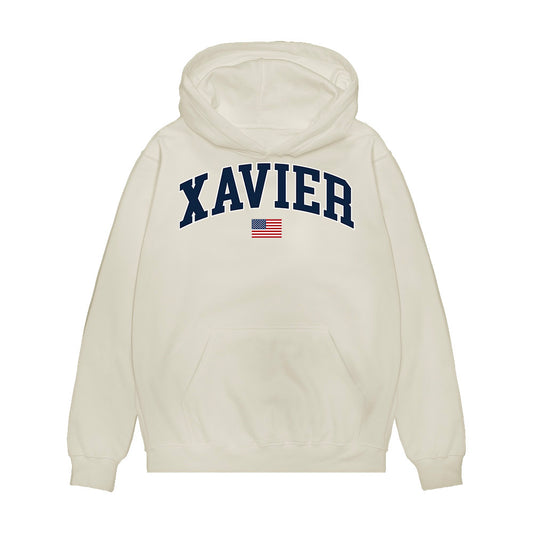 Xavier - NCAA Baseball : Nick Boyle - USA Premium Hooded Sweatshirt-0