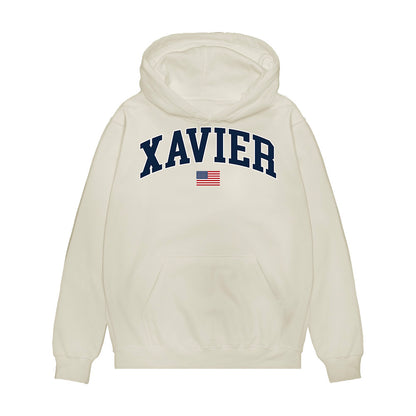 Xavier - NCAA Baseball : Ryan Hussey - USA Premium Hooded Sweatshirt-0