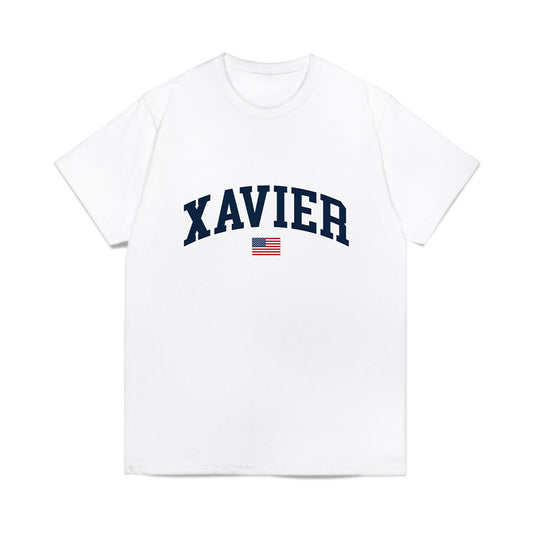 Xavier - NCAA Baseball : Titus Lotz - USA Comfort Colors T-Shirt-0