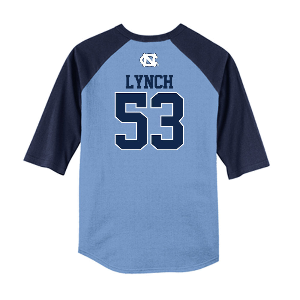 UNC - NCAA Baseball : Ryan Lynch - USA Raglan Shirt-1