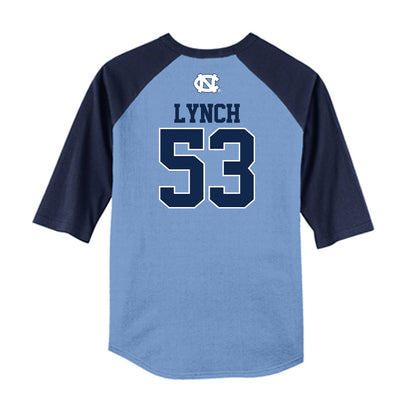 UNC - NCAA Baseball : Ryan Lynch - USA Raglan Shirt-1