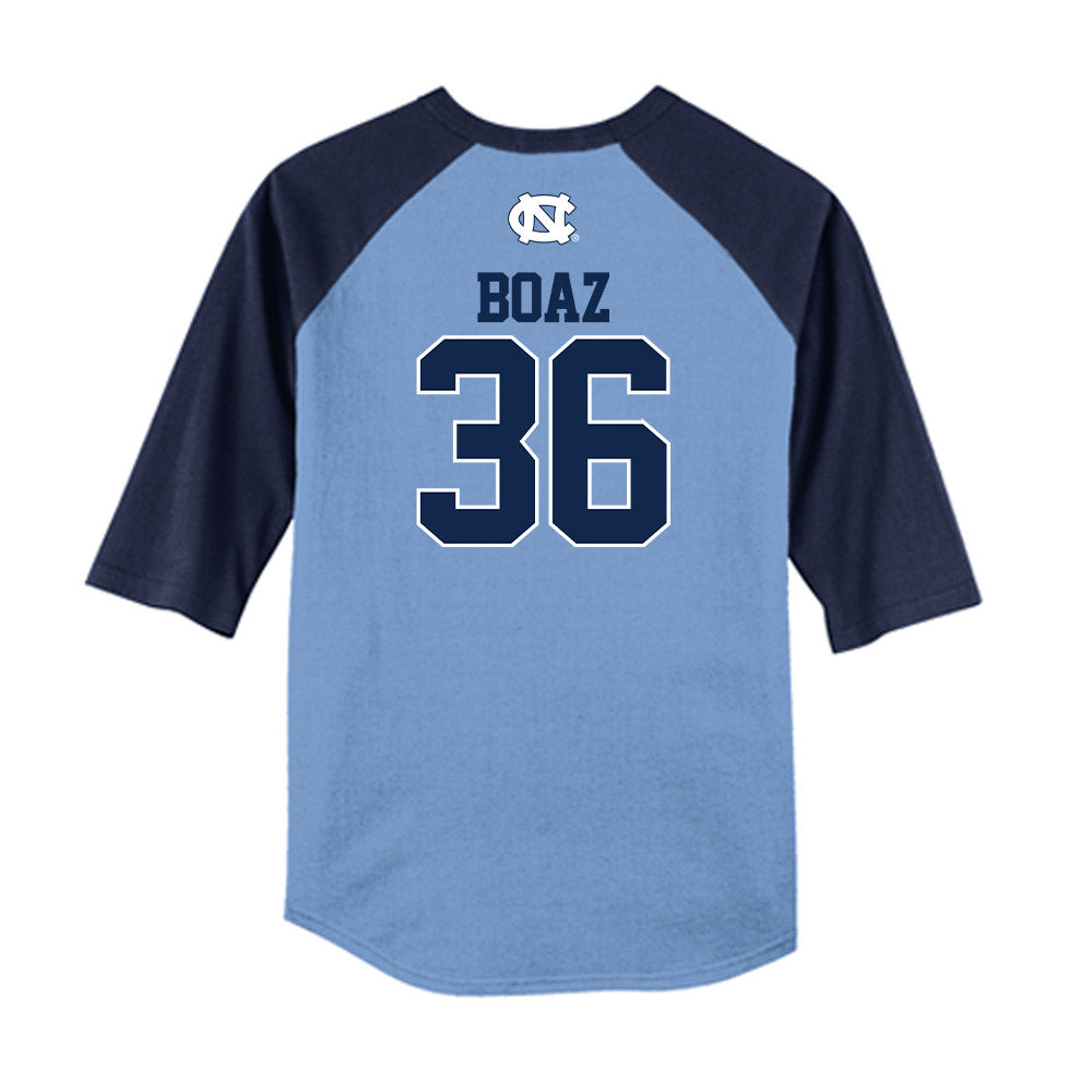 UNC - NCAA Baseball : Folger Boaz - USA Raglan Shirt-1