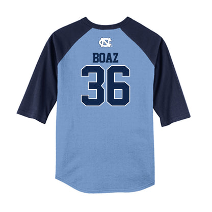 UNC - NCAA Baseball : Folger Boaz - USA Raglan Shirt-1