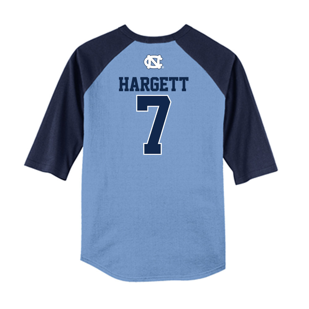 UNC - NCAA Baseball : Perry Hargett - USA Raglan Shirt-1