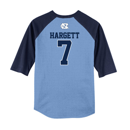 UNC - NCAA Baseball : Perry Hargett - USA Raglan Shirt-1