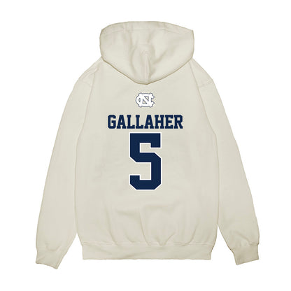 UNC - NCAA Baseball : Gavin Gallaher - USA Premium Hooded Sweatshirt-1