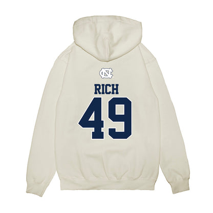 UNC - NCAA Baseball : Amos Rich - USA Premium Hooded Sweatshirt-1