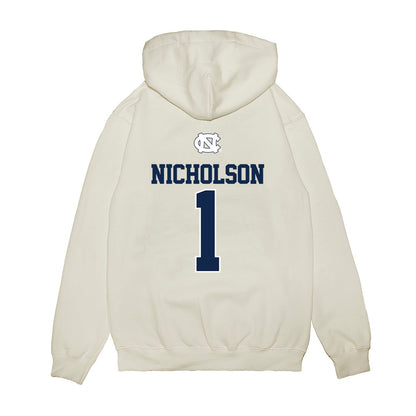 UNC - NCAA Baseball : Cooper Nicholson - USA Premium Hooded Sweatshirt-1