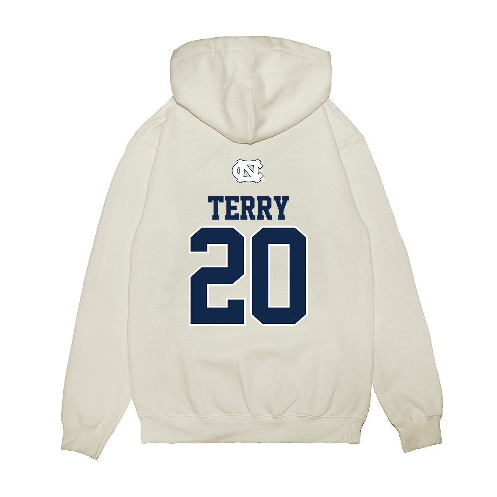 UNC - NCAA Baseball : AJ Terry - USA Premium Hooded Sweatshirt-1