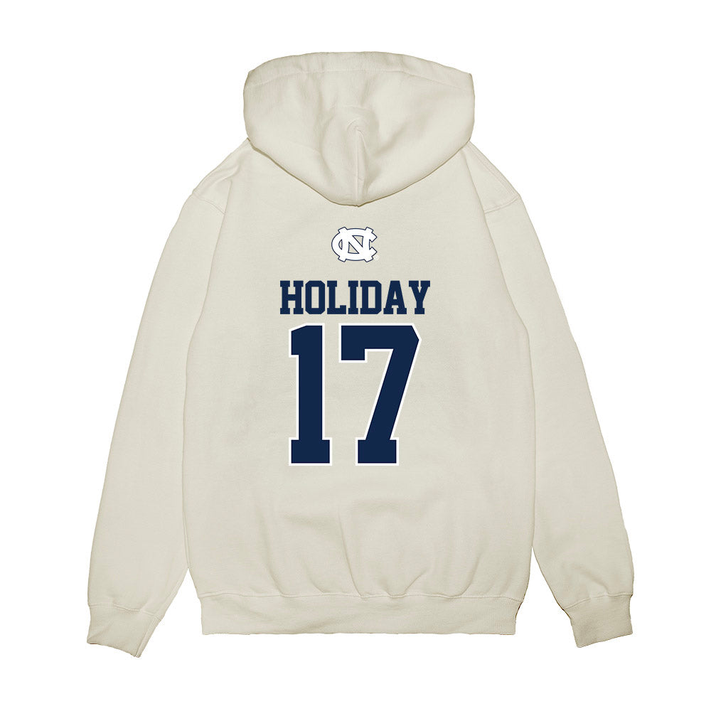 UNC - NCAA Baseball : Talan Holiday - USA Premium Hooded Sweatshirt-1