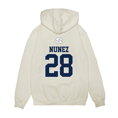 UNC - NCAA Baseball : Jadyn Nunez - USA Premium Hooded Sweatshirt-1