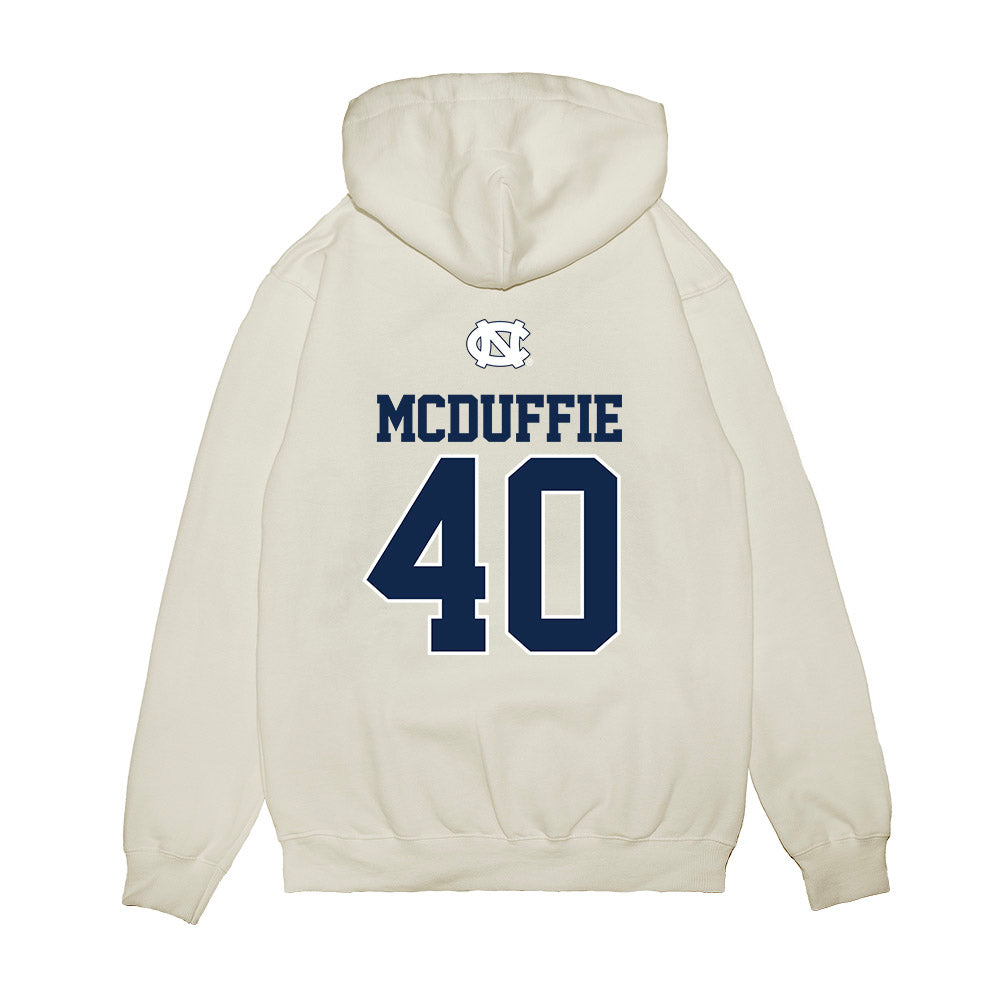 UNC - NCAA Baseball : Walker McDuffie - USA Premium Hooded Sweatshirt-1