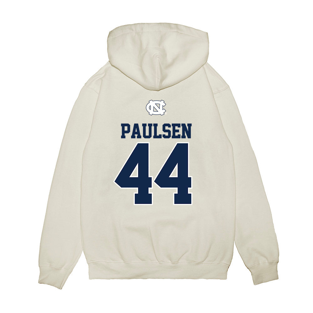 UNC - NCAA Baseball : Erik Paulsen - USA Premium Hooded Sweatshirt-1