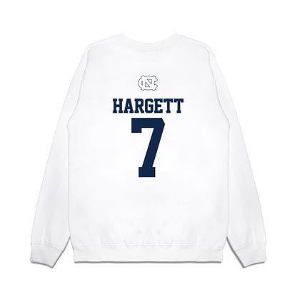 UNC - NCAA Baseball : Perry Hargett - USA Premium Crewneck Sweatshirt-1