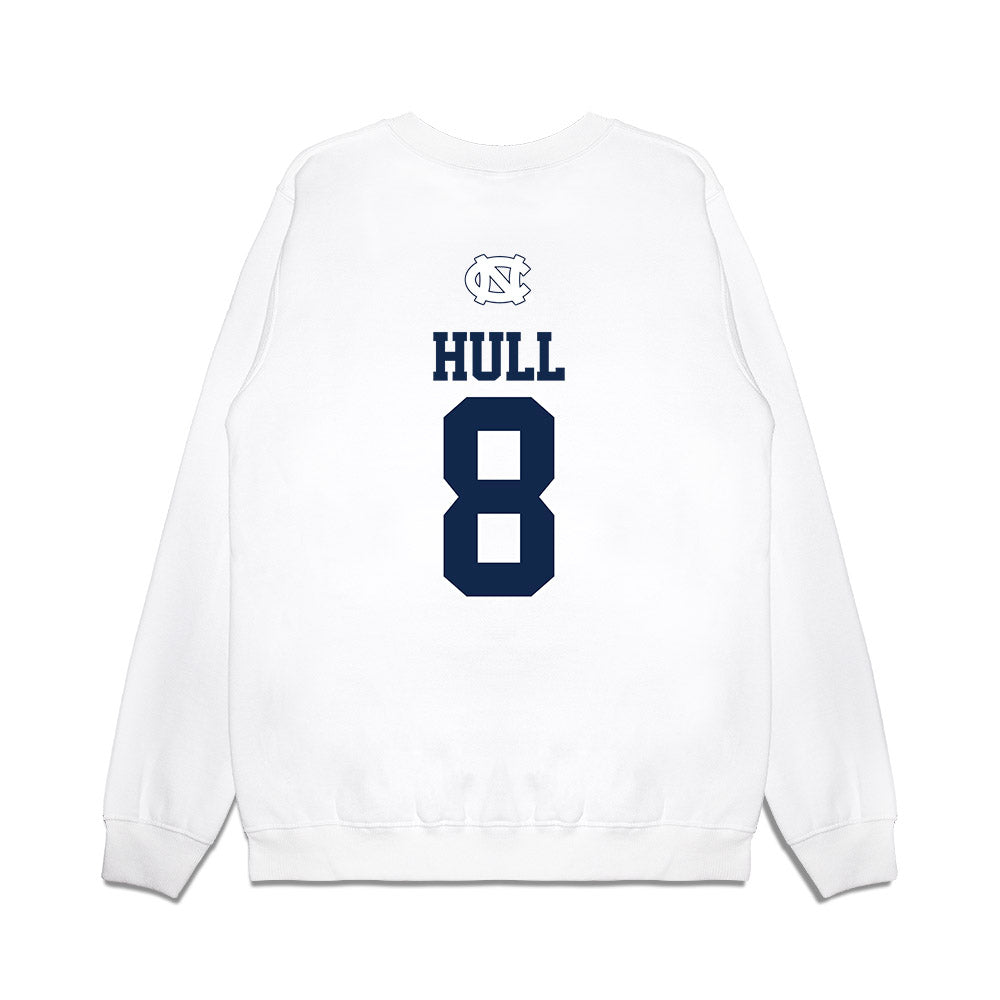 UNC - NCAA Baseball : Owen Hull - USA Premium Crewneck Sweatshirt-1