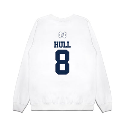 UNC - NCAA Baseball : Owen Hull - USA Premium Crewneck Sweatshirt-1