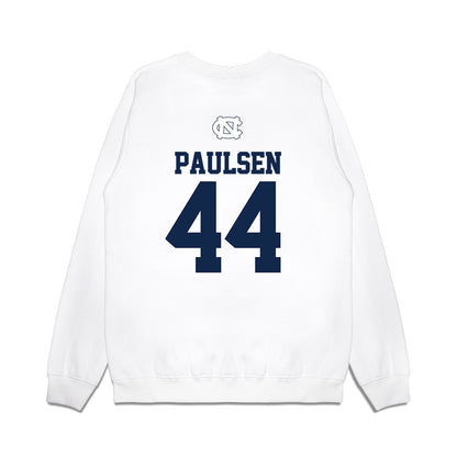 UNC - NCAA Baseball : Erik Paulsen - USA Premium Crewneck Sweatshirt-1