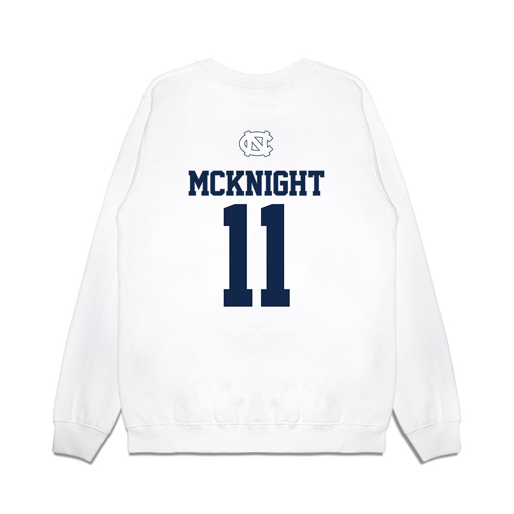 UNC - NCAA Baseball : Matt McKnight - USA Premium Crewneck Sweatshirt-1