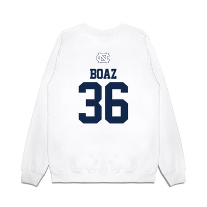 UNC - NCAA Baseball : Folger Boaz - USA Premium Crewneck Sweatshirt-1