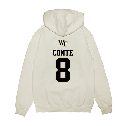 Wake Forest - NCAA Baseball : Matt Conte - USA Premium Hooded Sweatshirt-1